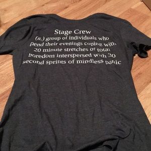 Stage crew tee shirt